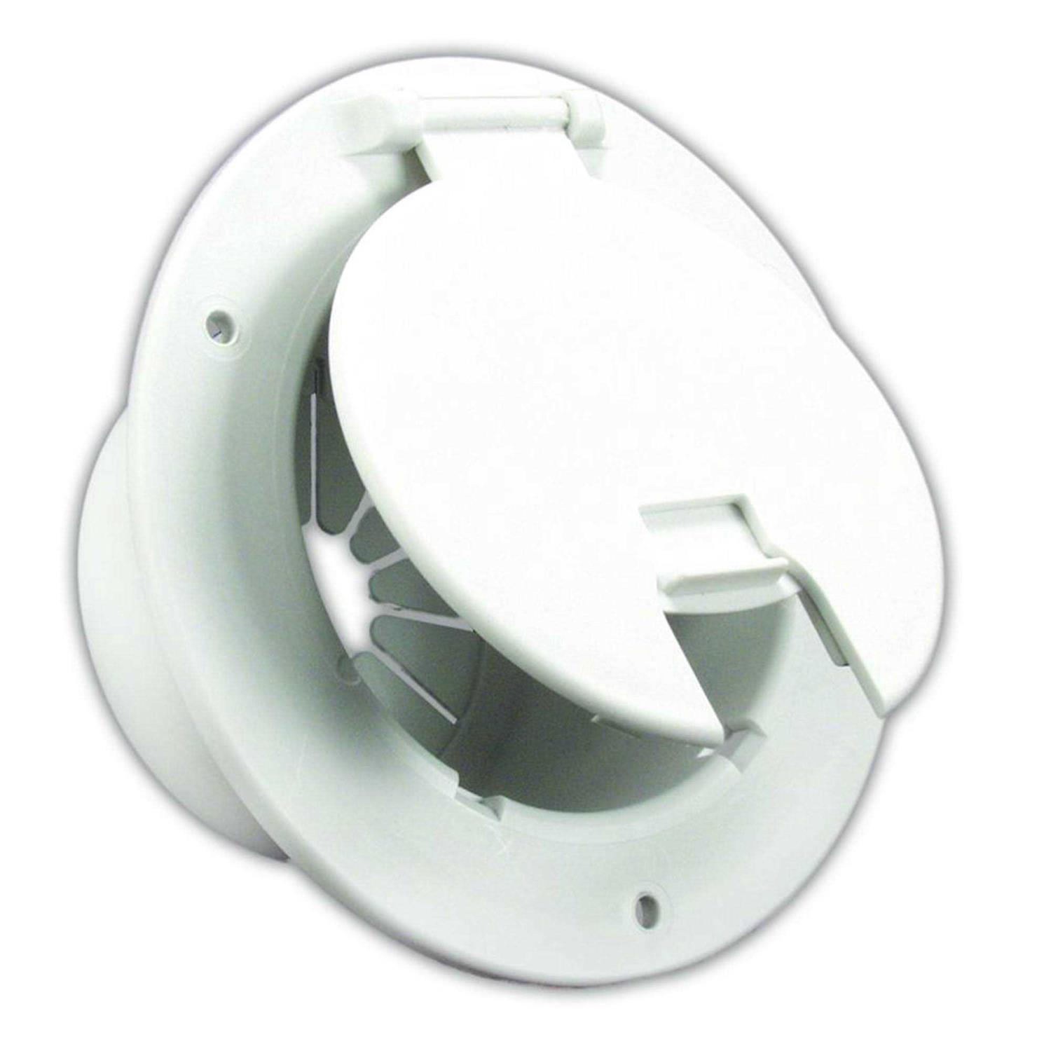 JR Products 541-2-A Deluxe Round Electric Cable Hatch - Cheap Fitting