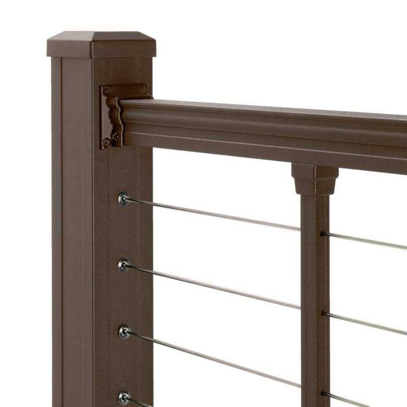 Key-Link American Series Horizontal Cable Rail Kit - Cheap Fitting