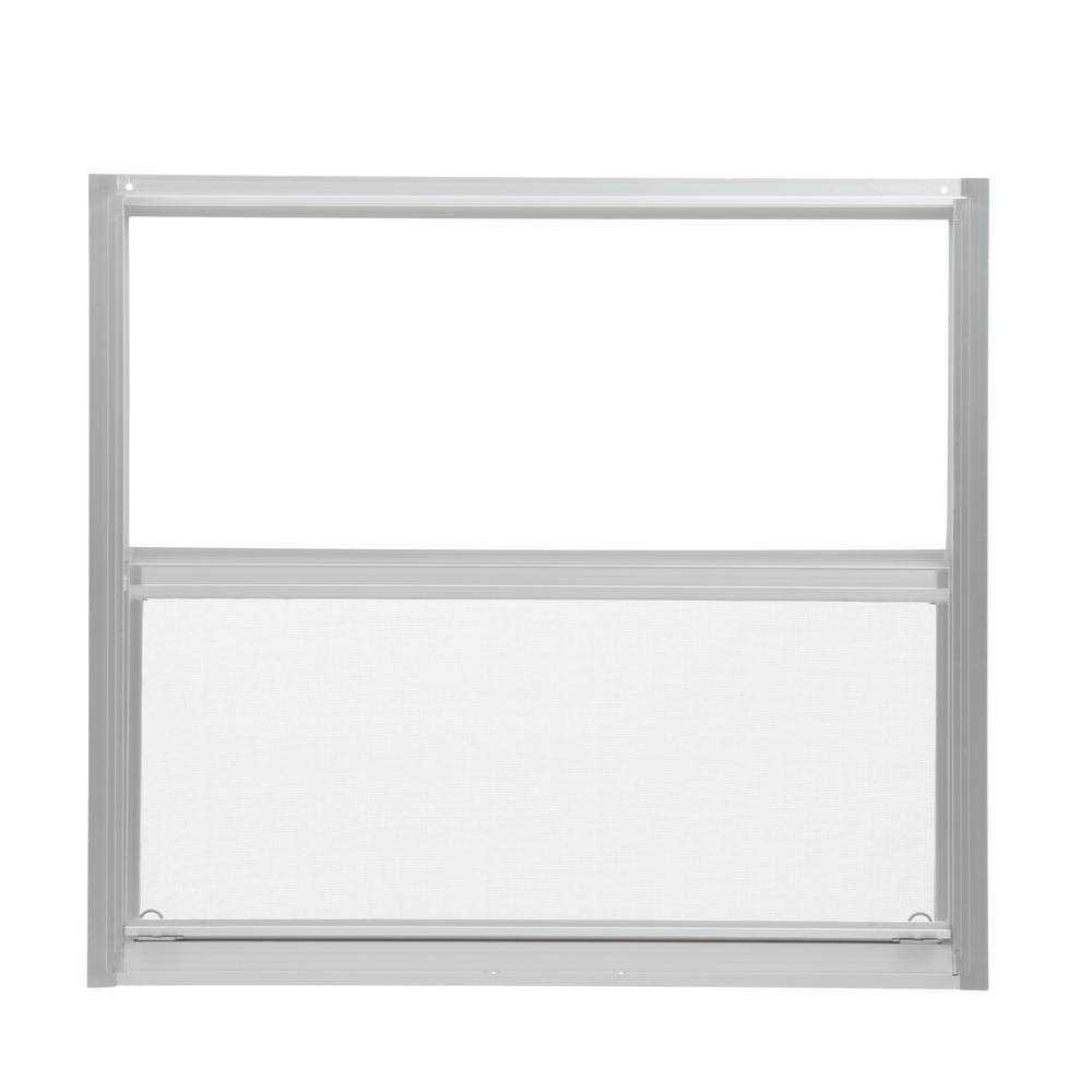 TAFCO Windows 30 in. x 27 in. Mobile Home Single Hung Aluminum Window - Cheap Fitting
