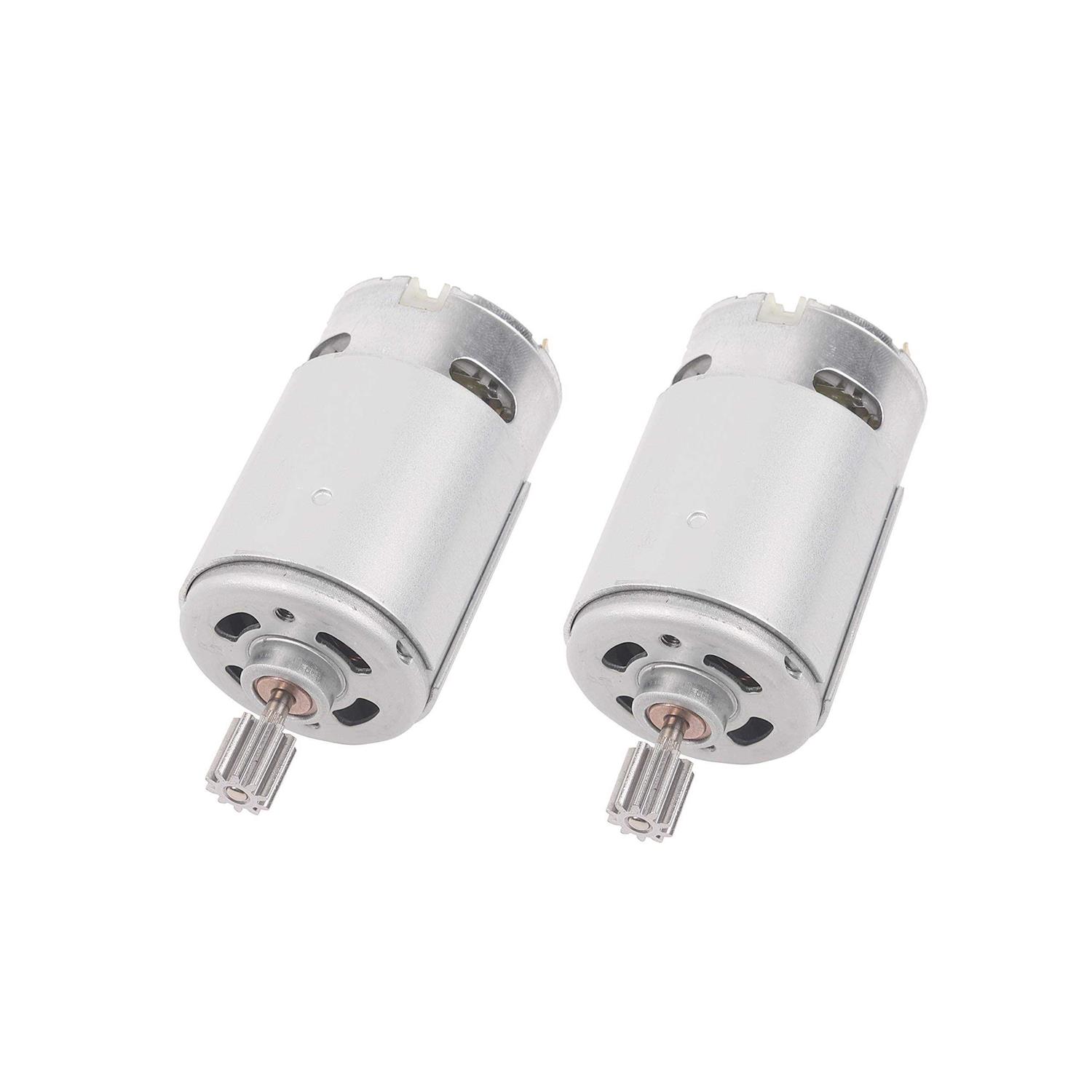 2 Pcs 550 24V 40000RPM Electric Motor for Kids Ride On Car - Cheap Fitting