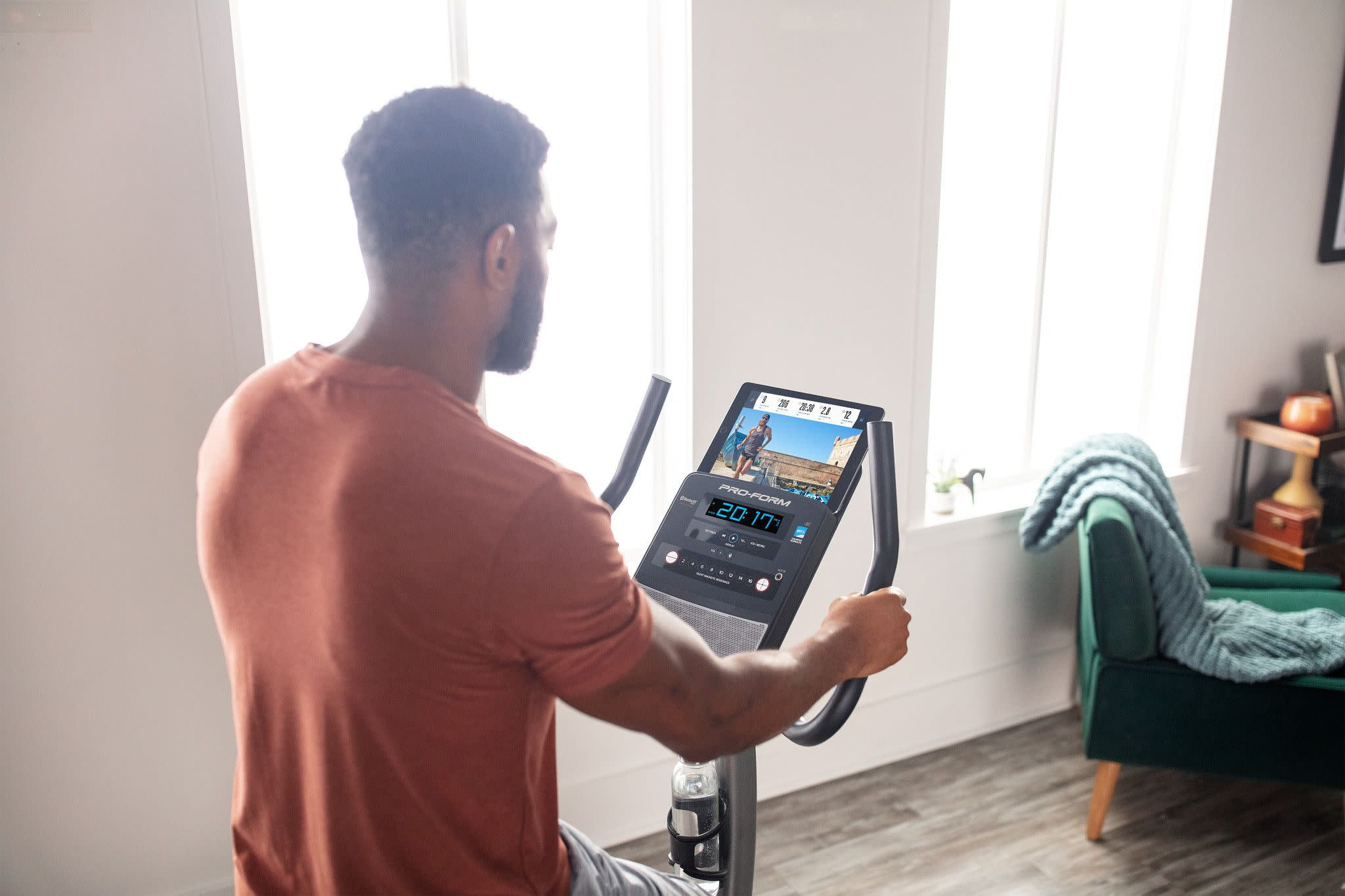 ProForm Cycle Trainer 300 Ci Upright Stationary Exercise Bike, Compatible with iFIT Personal Training - Cheap Fitting