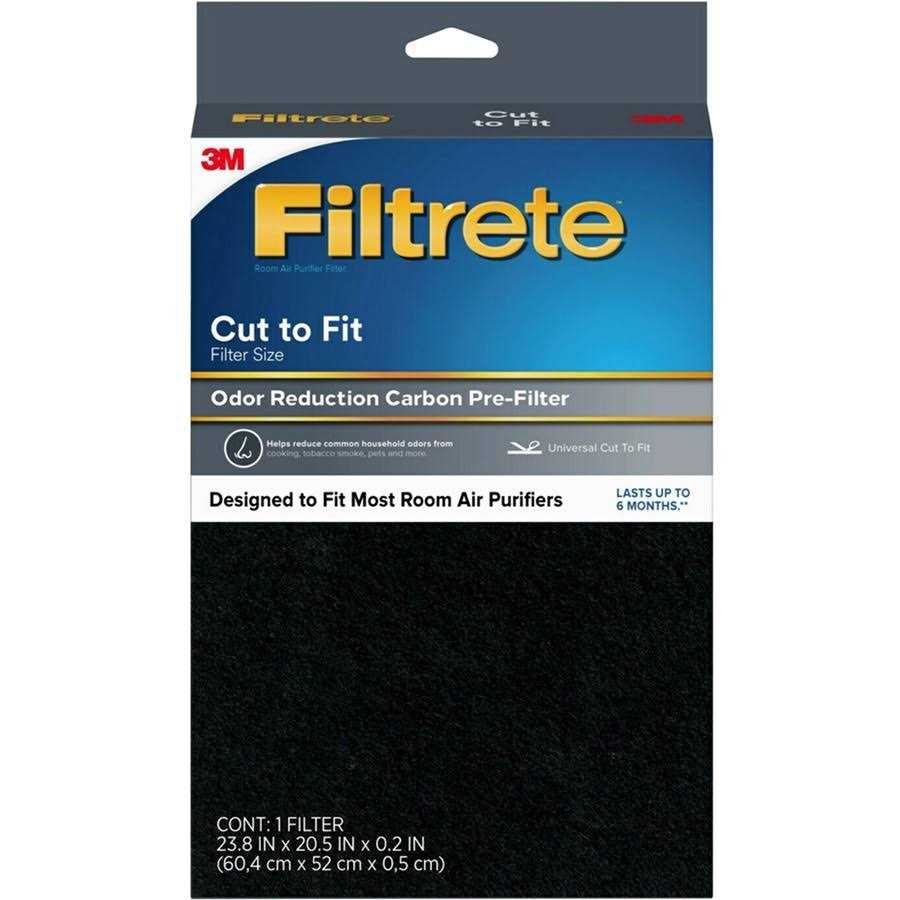 Filtrete Odor Defense Carbon Pre-Filter Room Air Purifier - Cheap Fitting