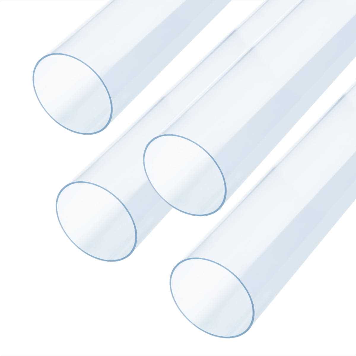 Powertec 4-inch x 36-inch Long Clear Pipe - Cheap Fitting