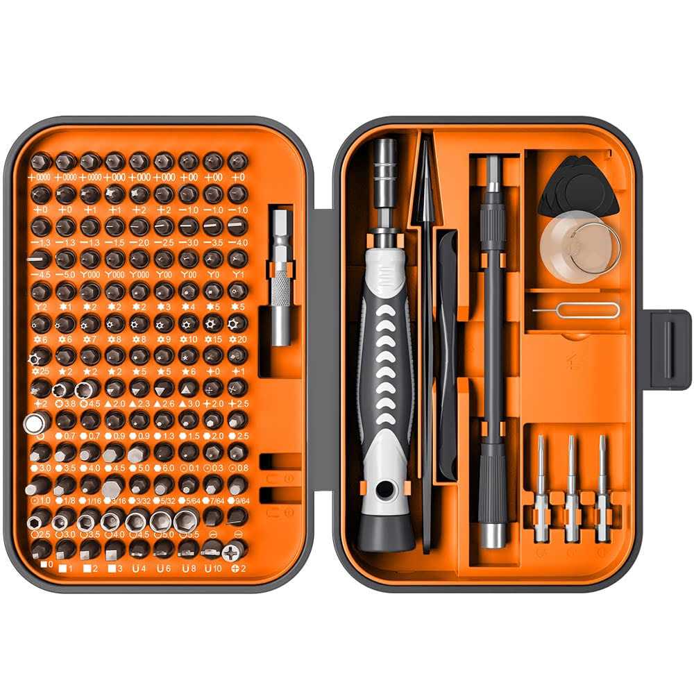 RARTOP Precision Screwdriver Set 130 in 1 with 120 bits Repair Tool Kit - Cheap Fitting