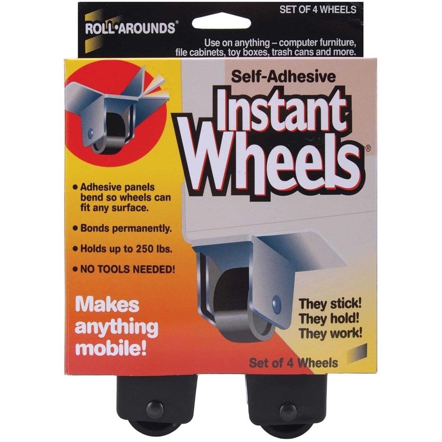 Restor-It 4/Pkg Self-Adhesive Instant Wheels MM17234 - Cheap Fitting