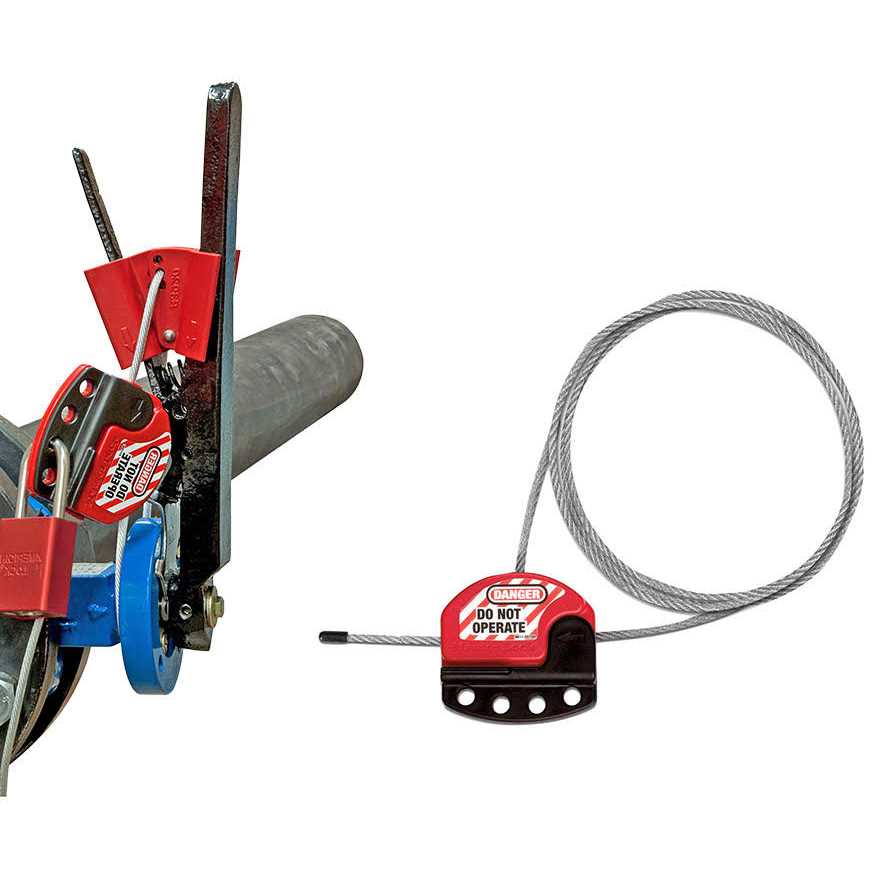 Master Lock S806CBL3 Cable Lockout - Cheap Fitting