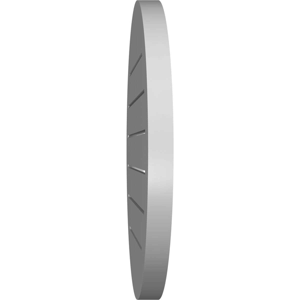 Ekena Millwork Round Surface Mount PVC Gable Vent GVPR - Cheap Fitting