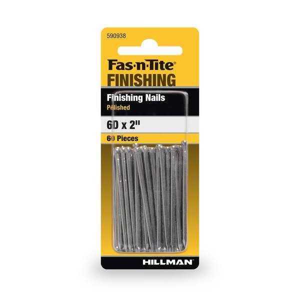 Hillman Fas-n-tite Fas-n-tite Finish Nails Polished Finish - Cheap Fitting