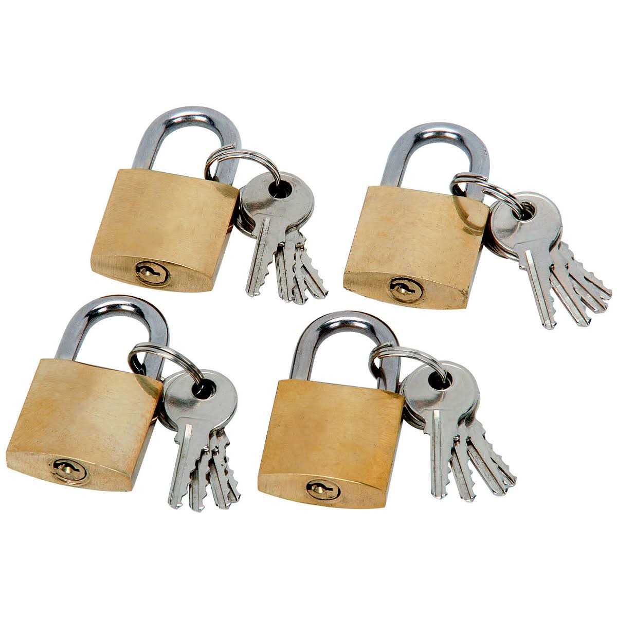 Central Purchasing, LLC 4 piece travel Padlock Set - Cheap Fitting