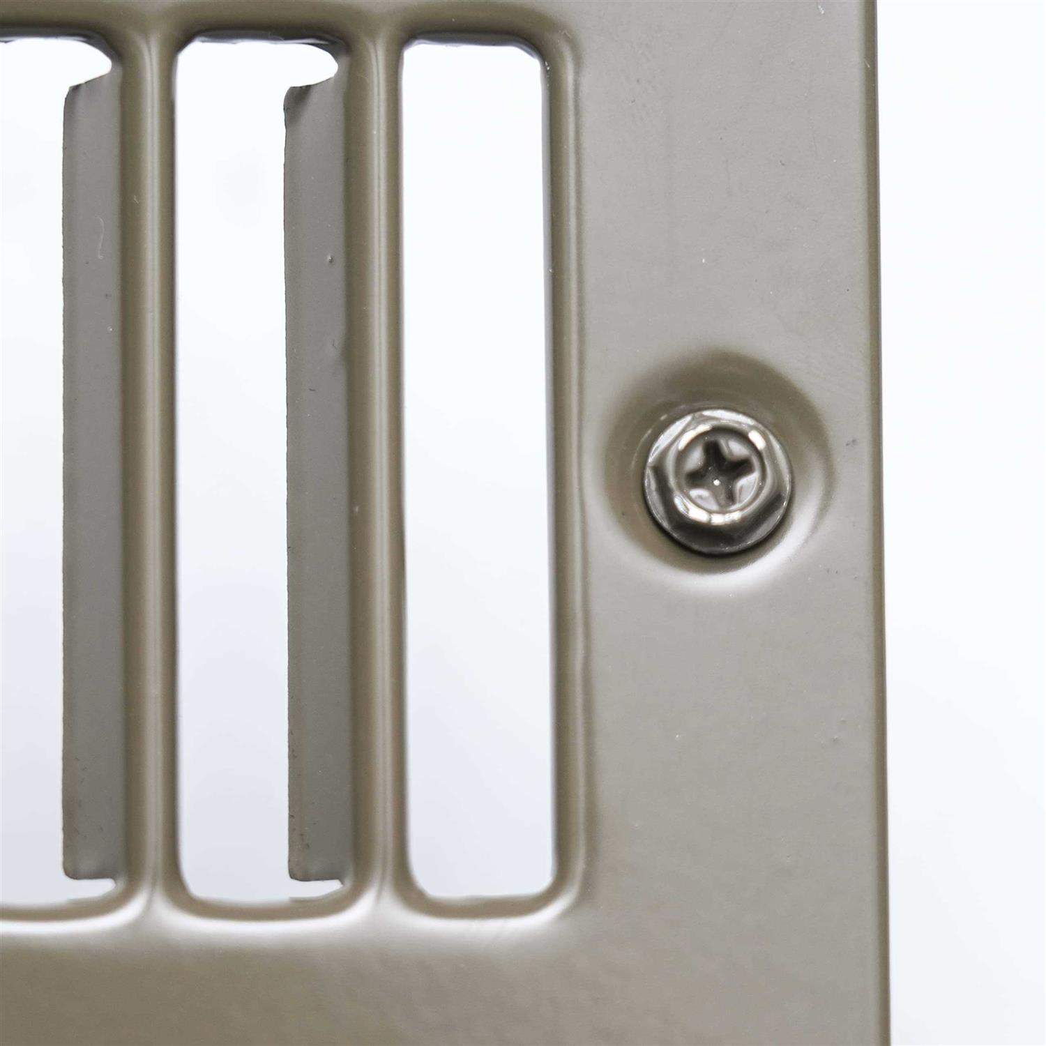 Handua 2 x 12 Toe Kick Register Grille - Cheap Fitting