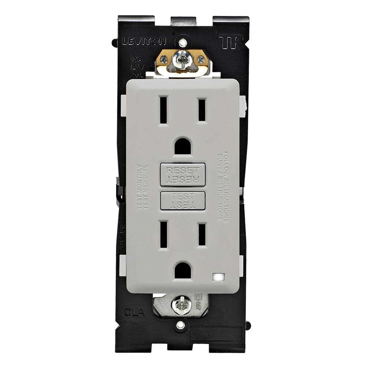 Leviton RGF15 Renu 15A Tamper-Resistant GFCI Receptacle - Cheap Fitting