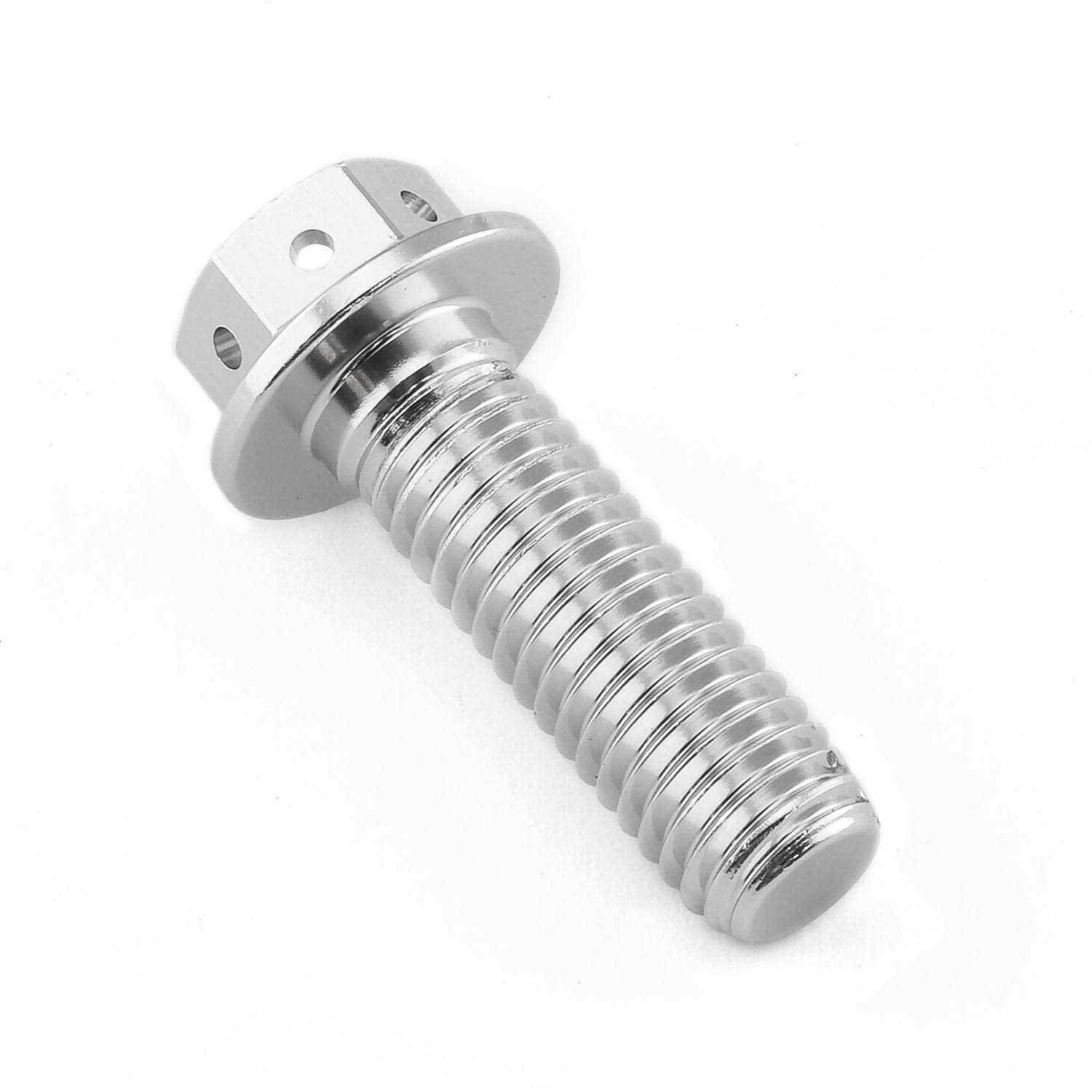 Pro-Bolt Aluminum Flanged Hex Head Bolt Race Spec Etched - Cheap Fitting