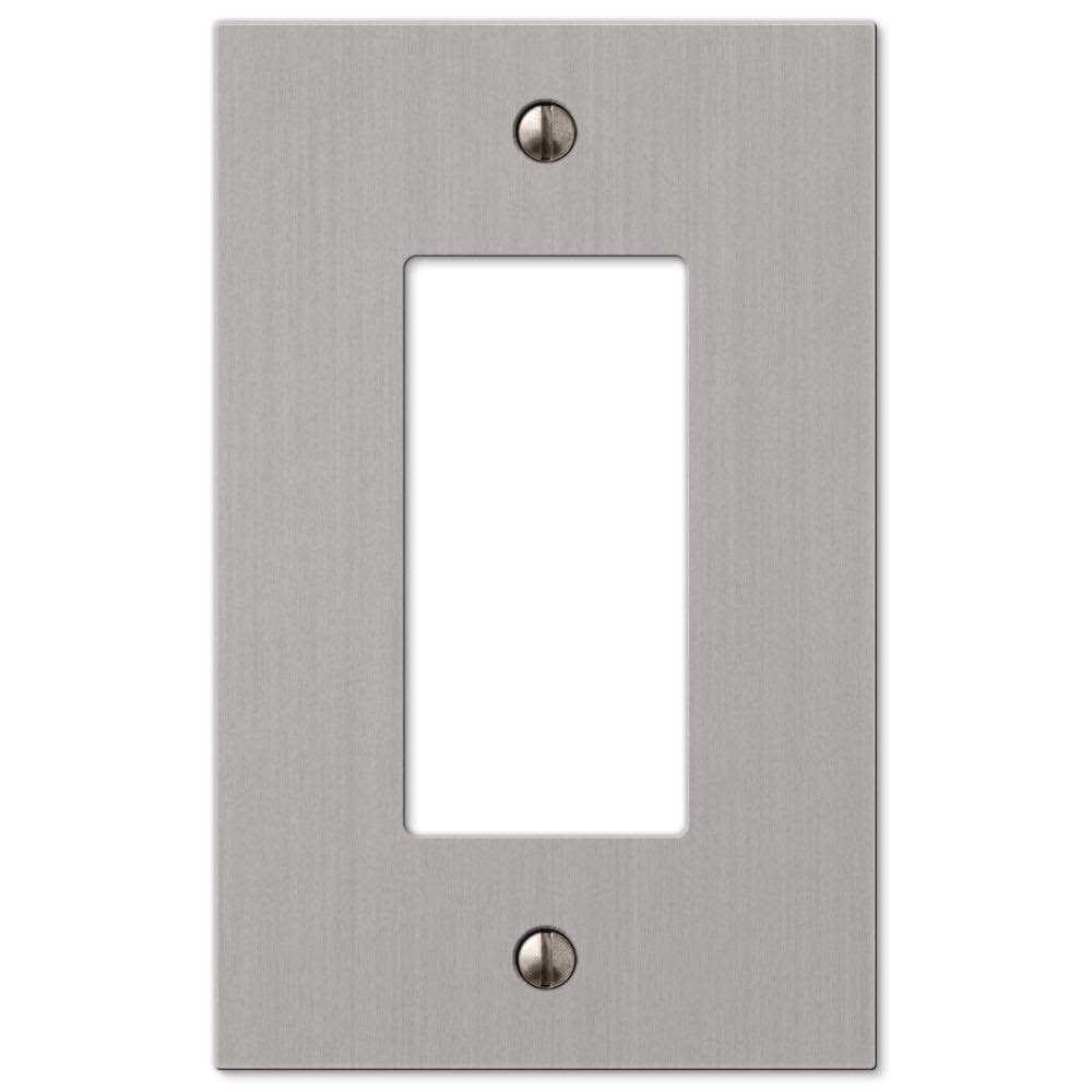 Amerelle 55RBN Elan Wallplate 1 Rocker - Cheap Fitting
