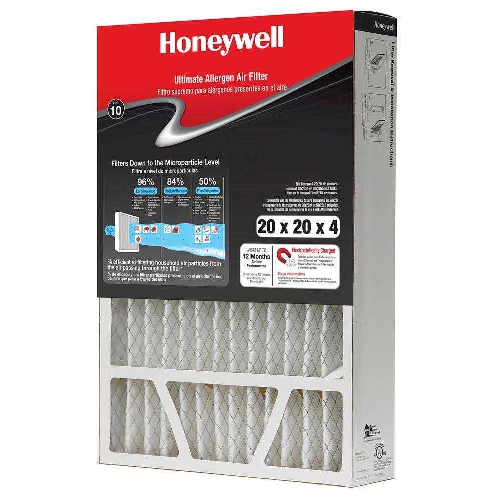 Honeywell Home 20 x 20 x 4 Pleated Air Filter FPR 10 - Cheap Fitting