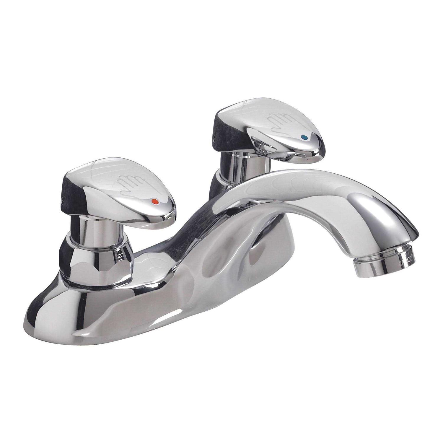 Delta Commercial 86T Two Handle Metering Slow-Close Bathroom Faucet 86T1153 - Cheap Fitting