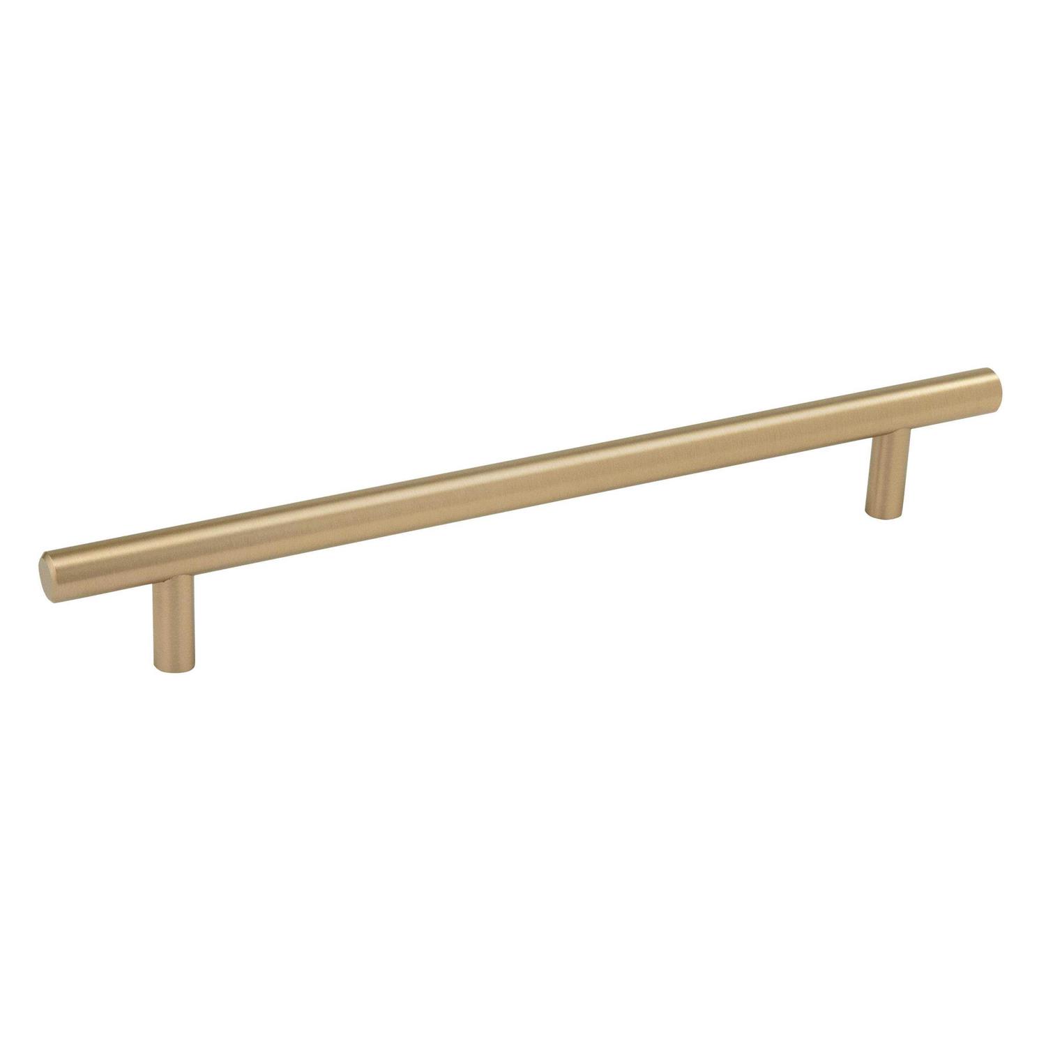 Amerock Bar Pulls 7-9/16 in Center-to-Center Golden Champagne Cabinet Pull BP40518BBZ - Cheap Fitting