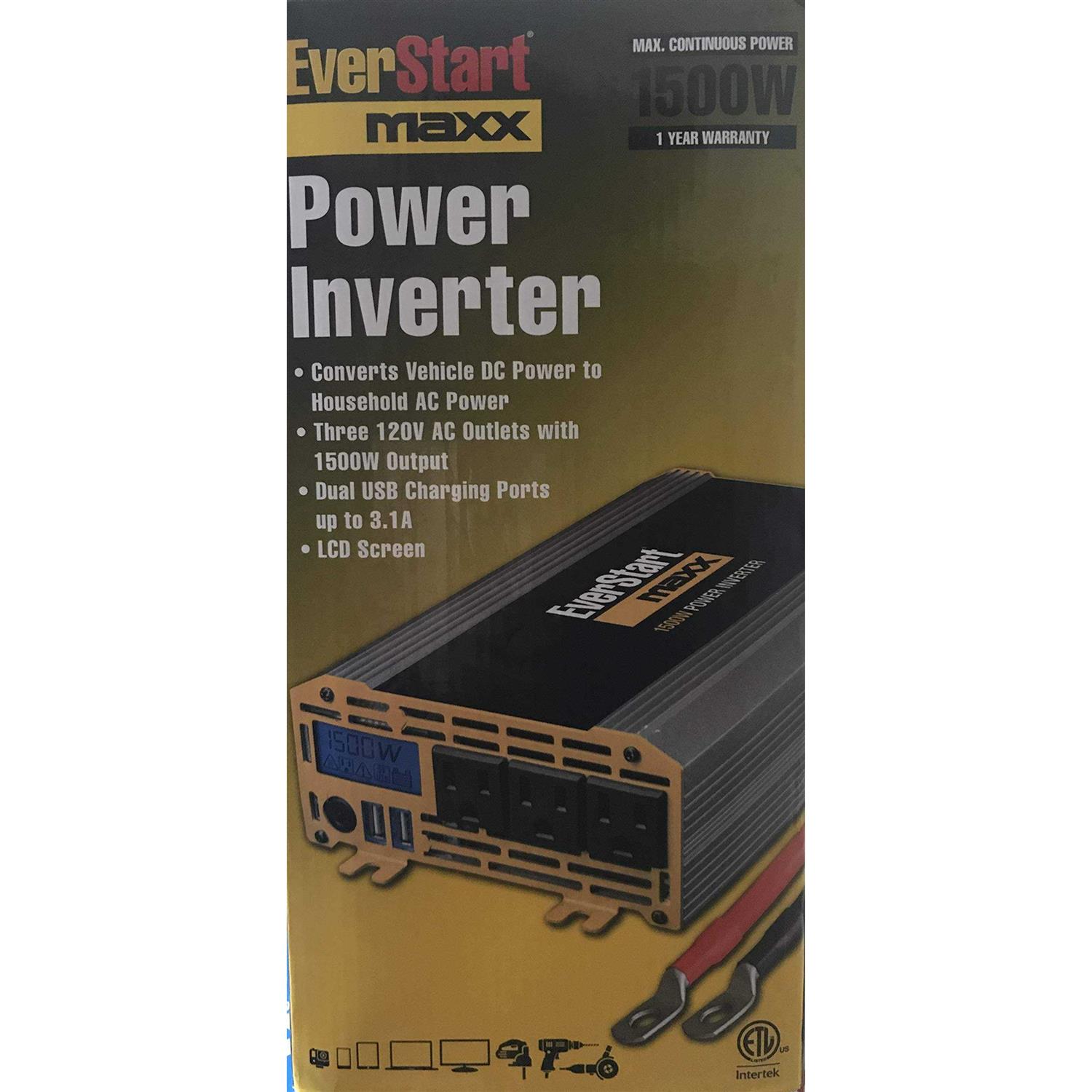 Everstart Pc1500e Power Inverter - Cheap Fitting