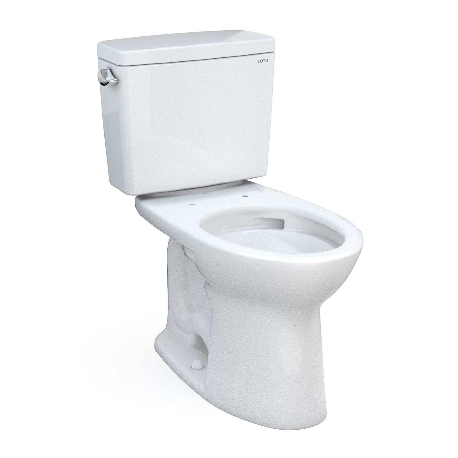 Toto Drake 1.28 GPF Elongated Two Piece Toilet In Cotton CST776CEFG.10#01 - Cheap Fitting