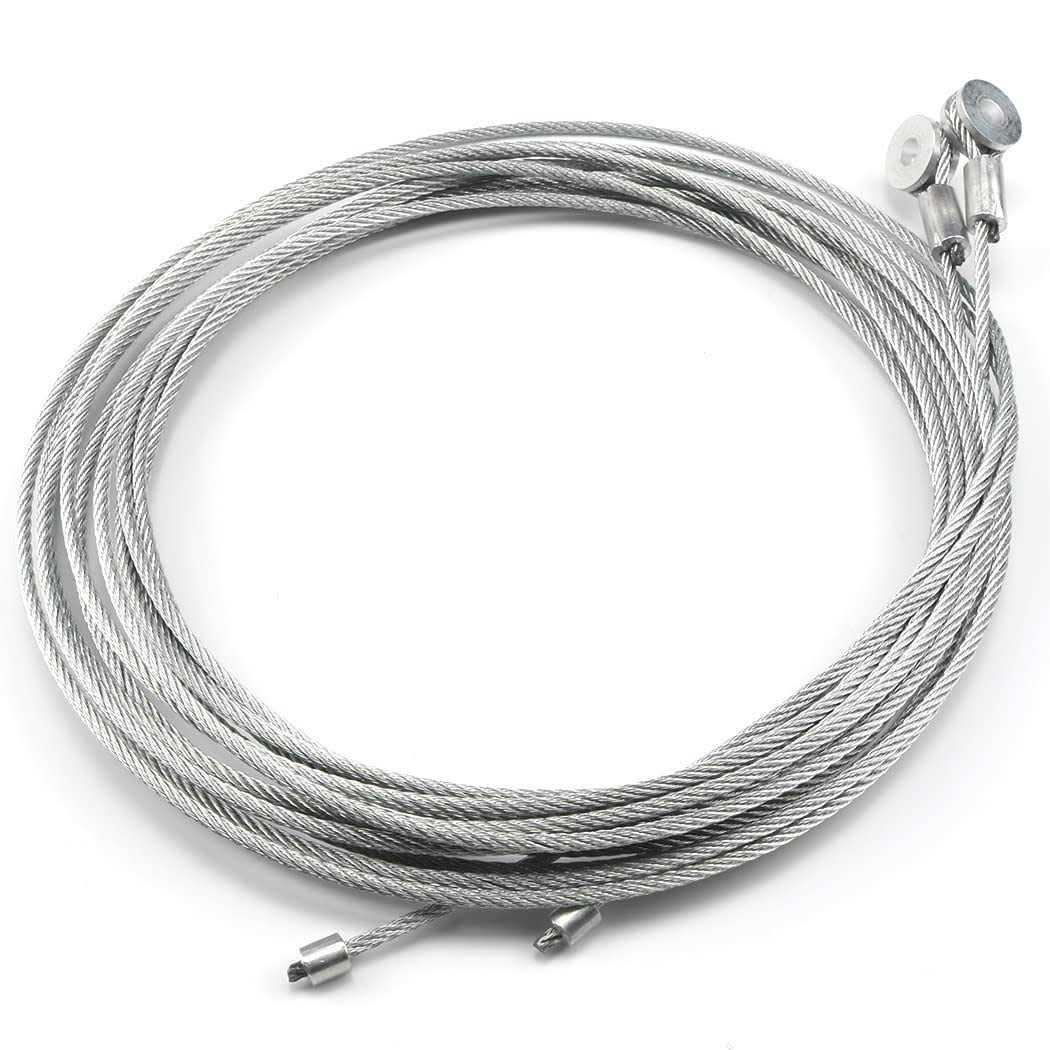 2pcs 150 Replacement Cable Wire Enclosed Cargo Trailer Ramp Door Spring 12.5 - Cheap Fitting