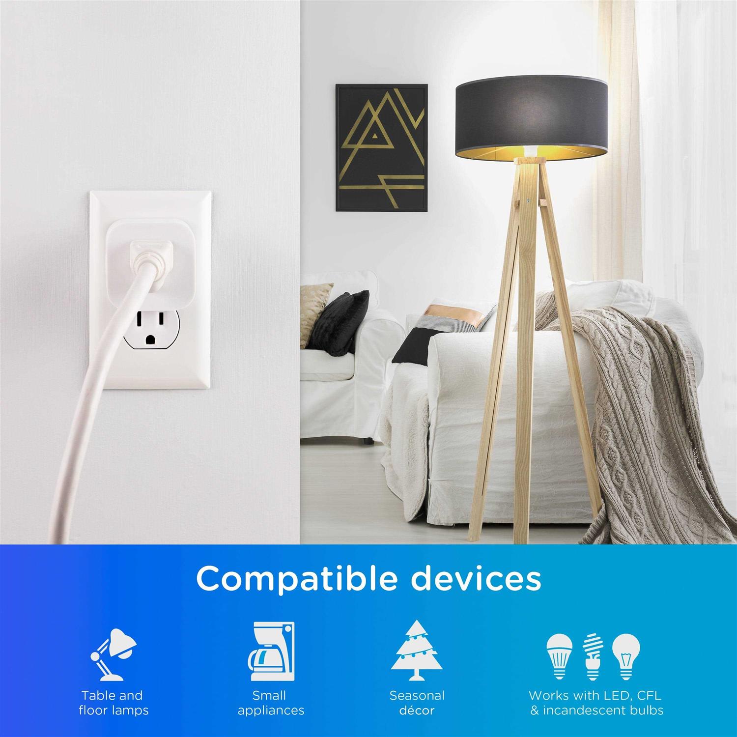 Enbrighten Mini Plug-in Wi-Fi Smart Switch - Cheap Fitting