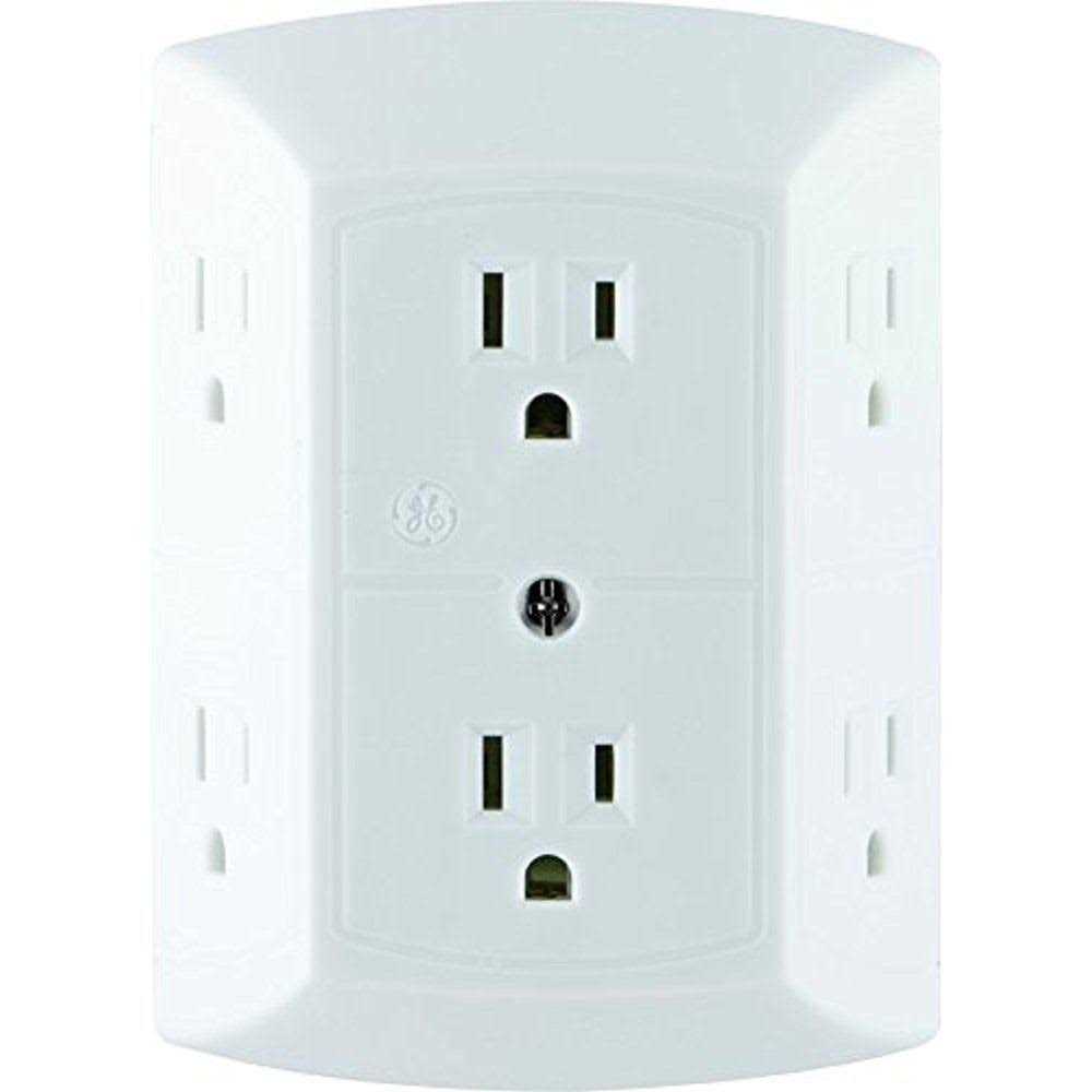 GE 6-Outlet In-Wall Adapter - Cheap Fitting
