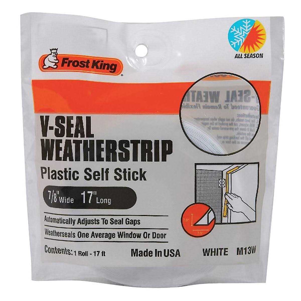 Frost King V-Seal Weatherstrip - Cheap Fitting