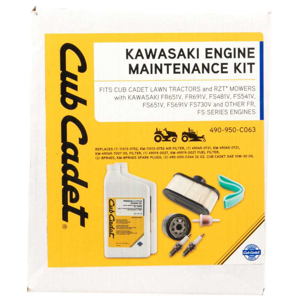 Cub Cadet Kawasaki Engine Maintenance Kit 490-950-C063 - Cheap Fitting