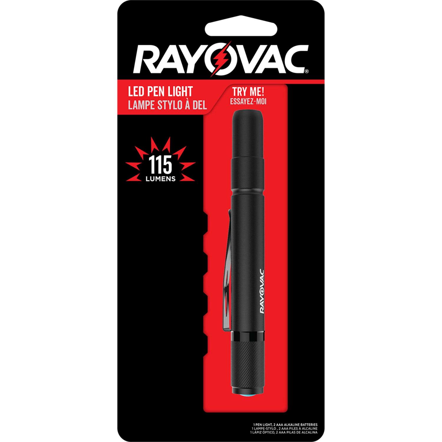 Rayovac Compact LED Penlight with 2 AAA Batteries Included - Cheap Fitting