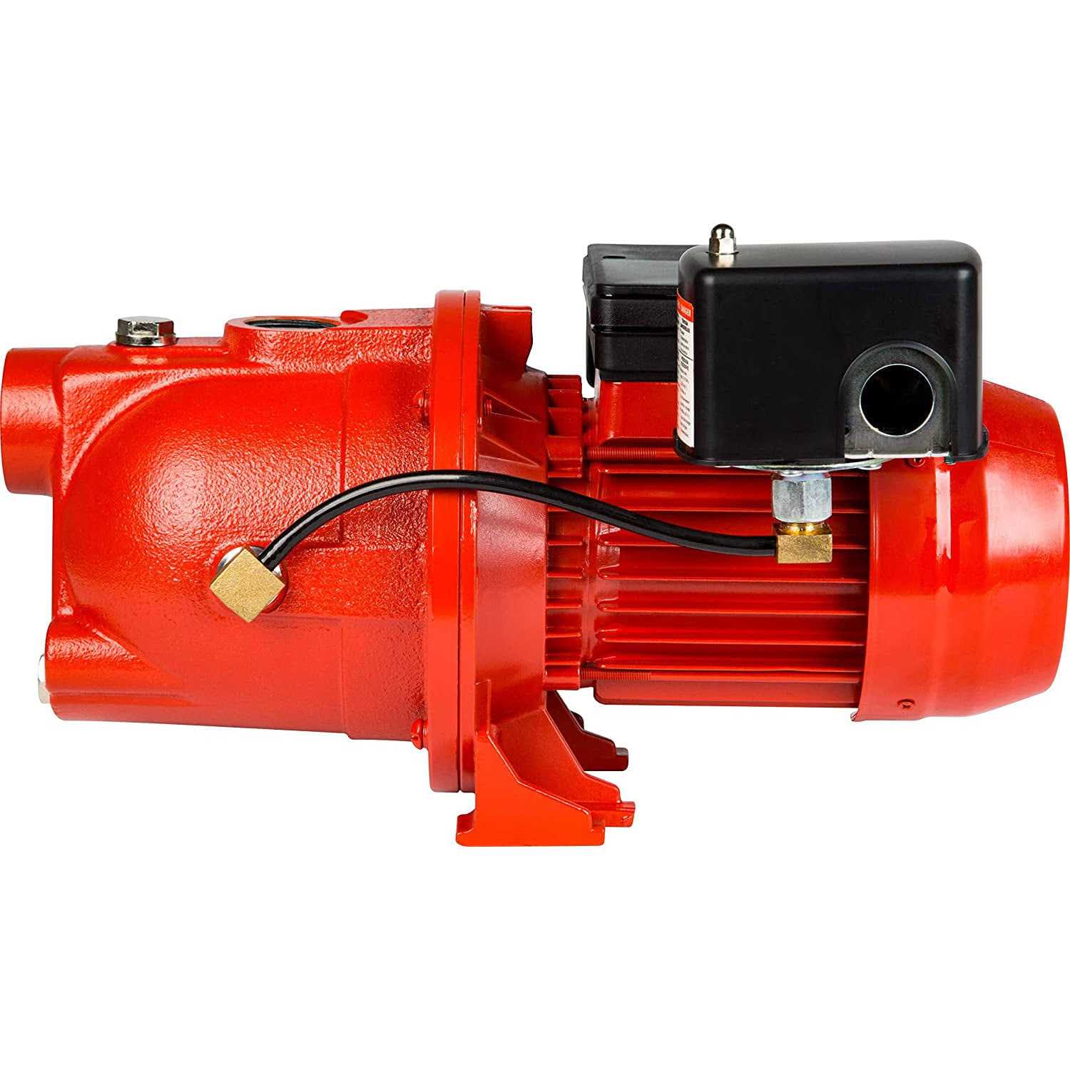Red Lion 97080502 RL-SWJ50 1/2 HP Cast Iron Shallow Well Jet Pump - Cheap Fitting