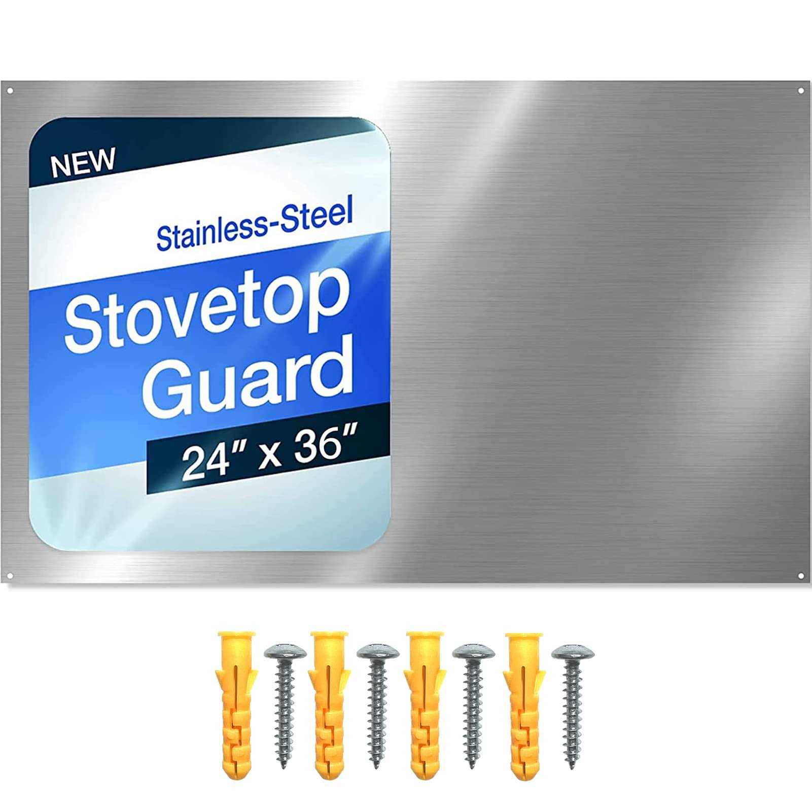 24 x Reversible Metal Backsplash Matching screws Compatible with Broan-NuTone SP3004 - Cheap Fitting