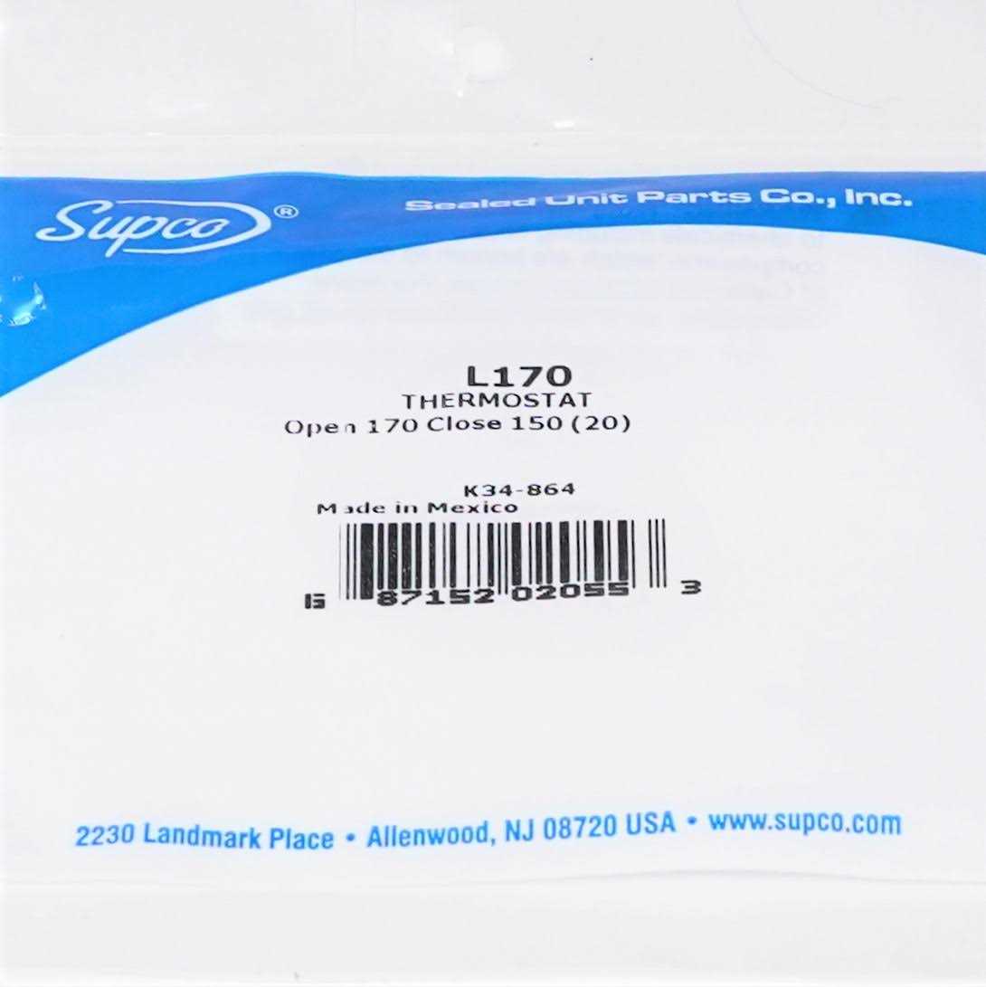 Supco L170 L170-20f Limit SWITCH - Cheap Fitting