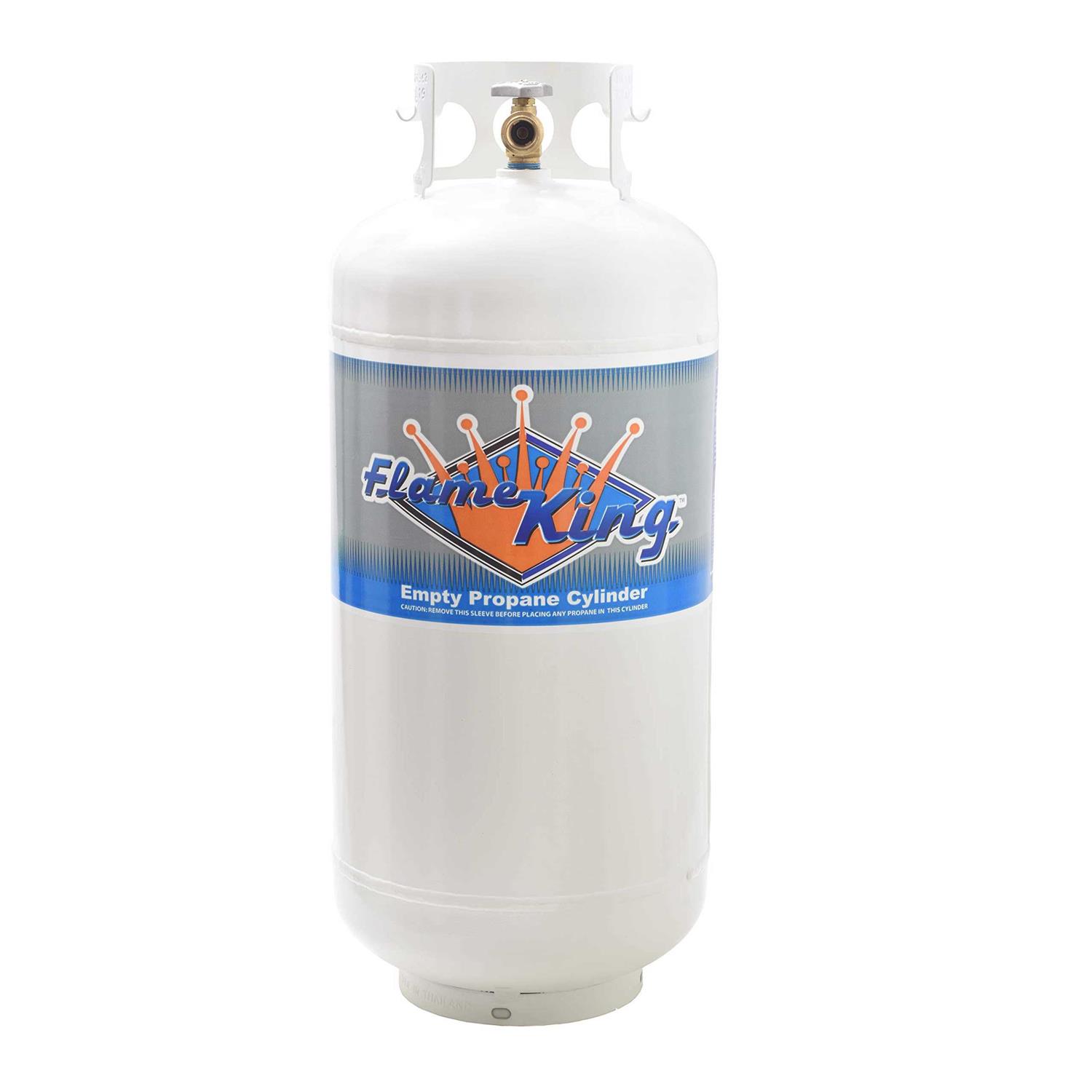 Flame King Ysn401A 40 Pound Steel Propane Tank Cylinder With Overflow Protection Device Valve - Cheap Fitting