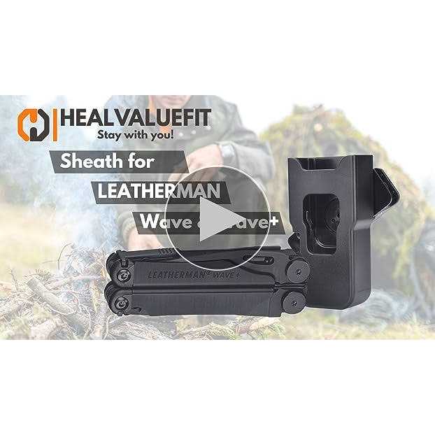 Healvaluefit Sheath for LEATHERMAN Wave & Wave Plus Wave Case with 360° Rotable Clip - Cheap Fitting