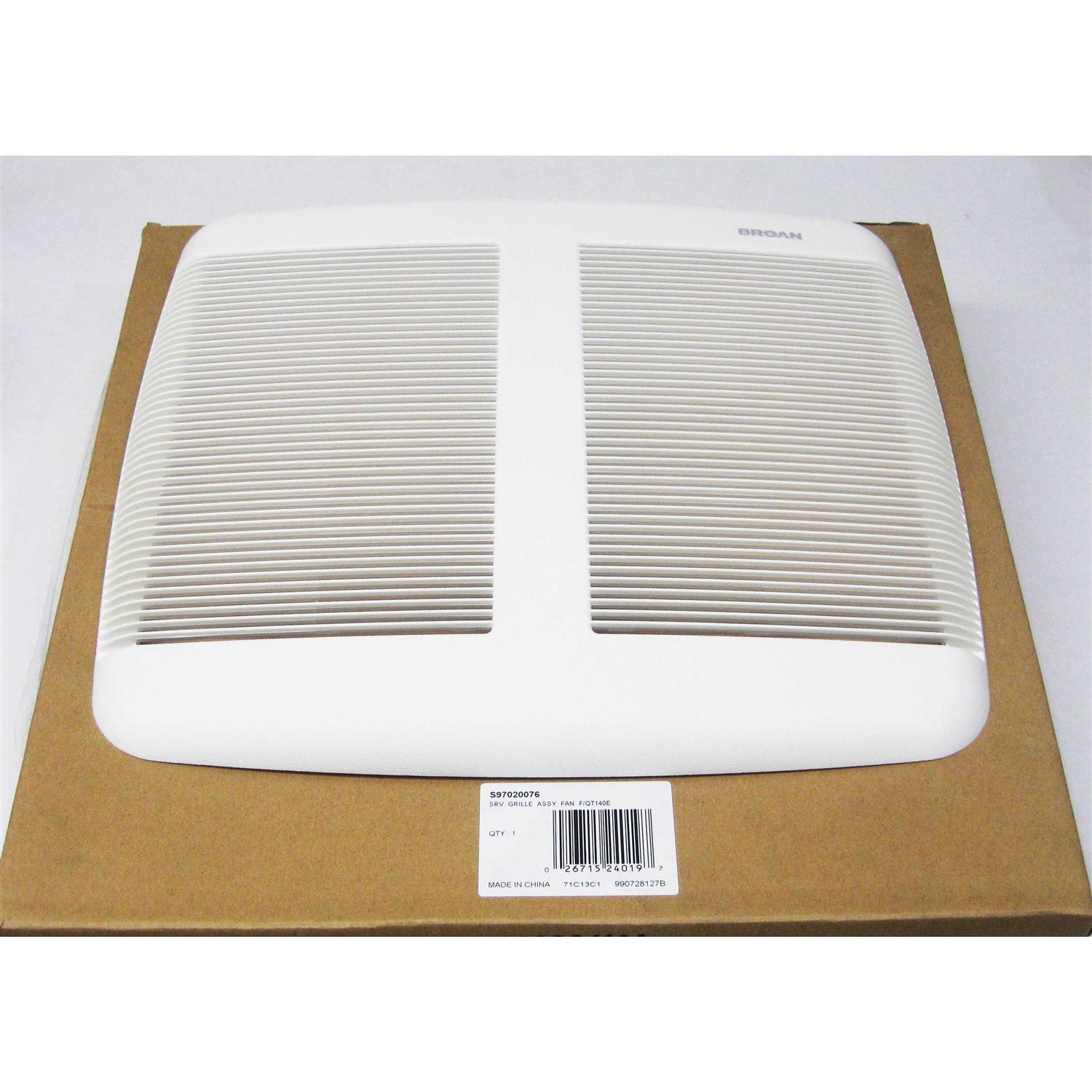 Broan S97020076 Ventilation Fan Grille Assembly - Cheap Fitting