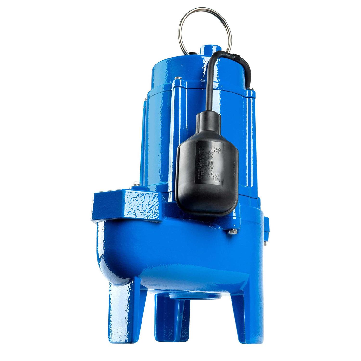 Little Giant Lg-sew75t 115 Volt, 3/4 HP, 8400 GPH Cast Iron Sewage Pump with Tethered Switch and 20-Ft. Cord - Cheap Fitting