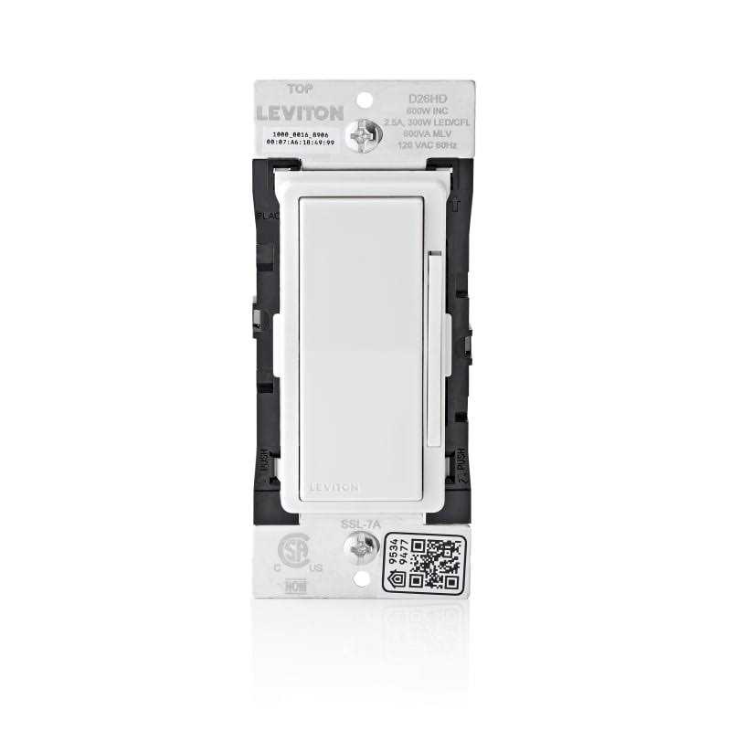 Leviton Decora Smart WiFi Dimmer Switch White - Cheap Fitting