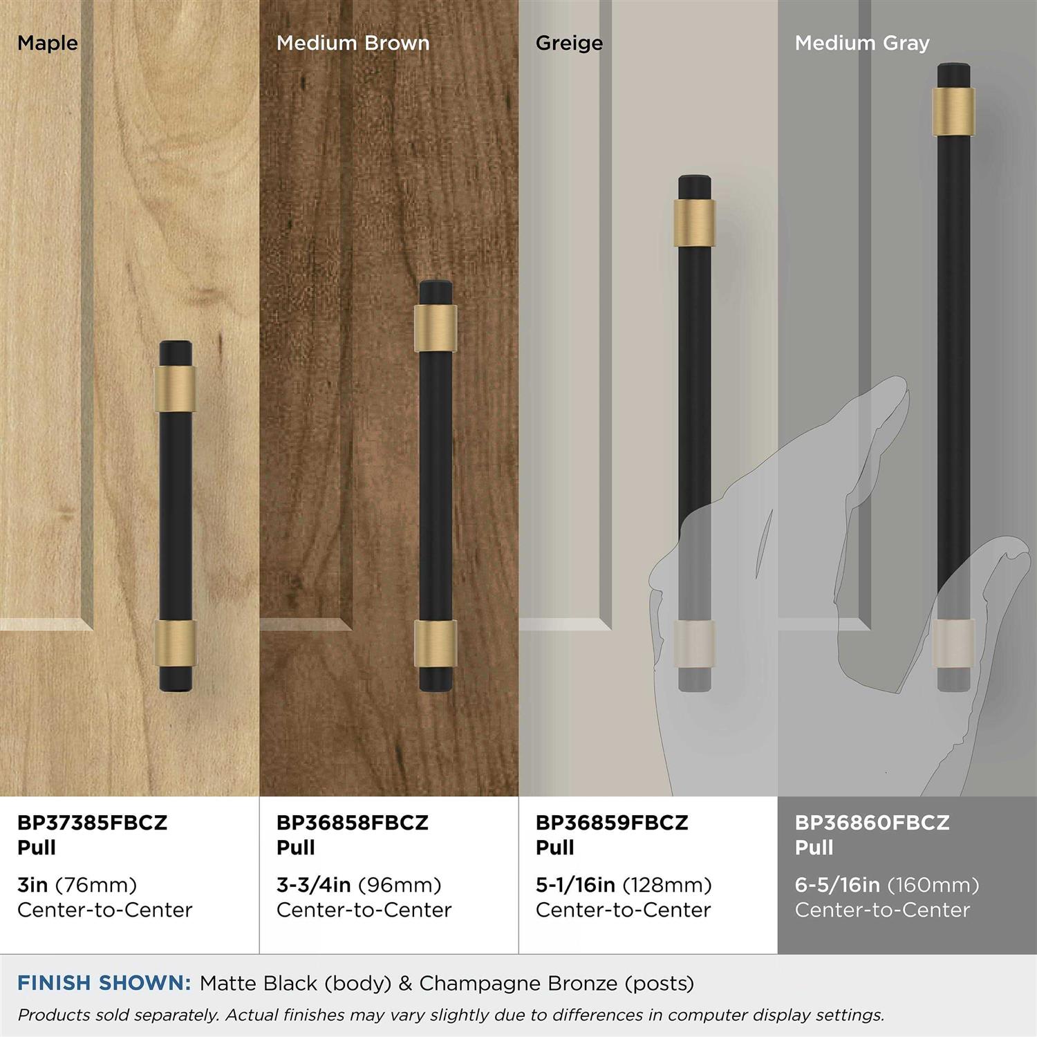 Amerock Mergence Pull BP36860FB - Cheap Fitting