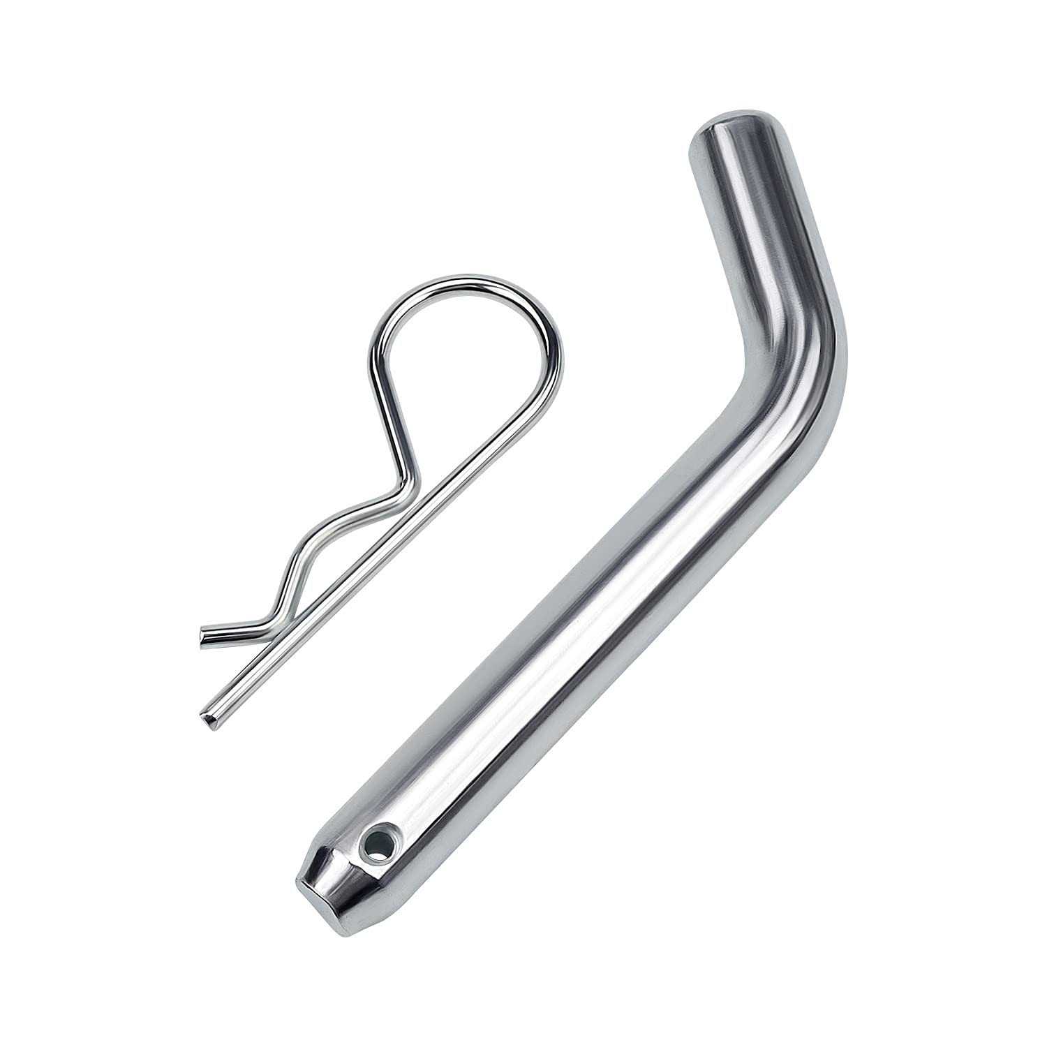 Cenipar Trailer Hitch Pin & Clip with Grooved Head, 5/8-Inch Diameter, Fits 2 or 2-1/2-Inch Receiver - Cheap Fitting