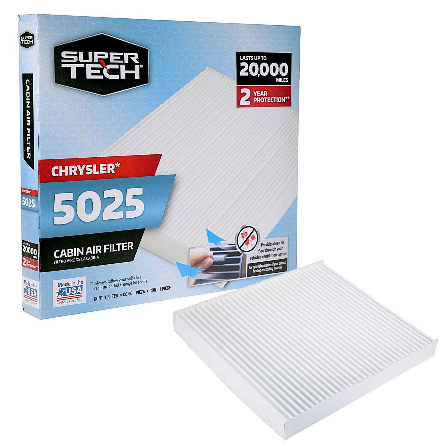 Super Tech Supertech 5025 Cabin Air Filter - Cheap Fitting