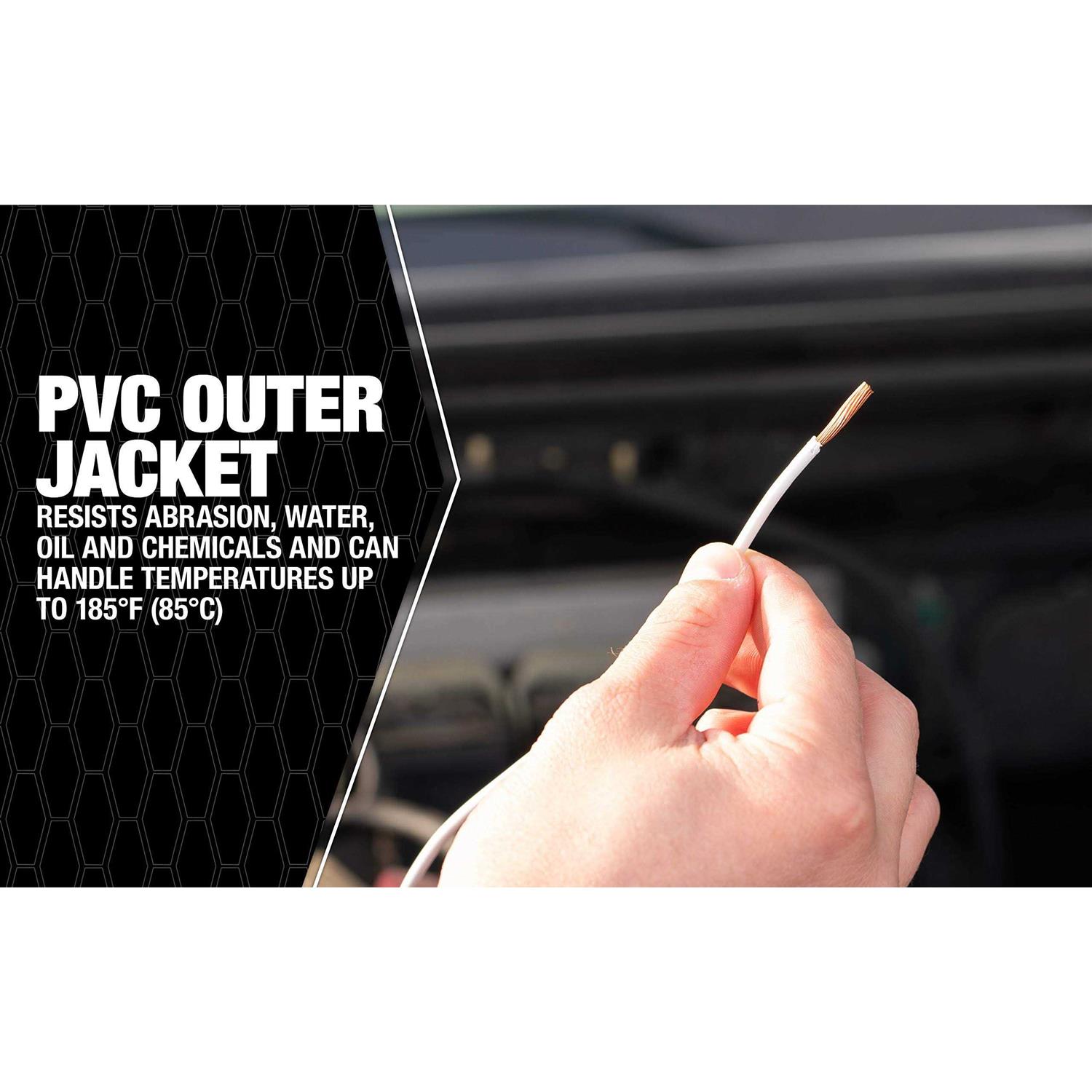 Coleman Cable 55669023 100 ft. 14 Gauge Primary Wire - Cheap Fitting