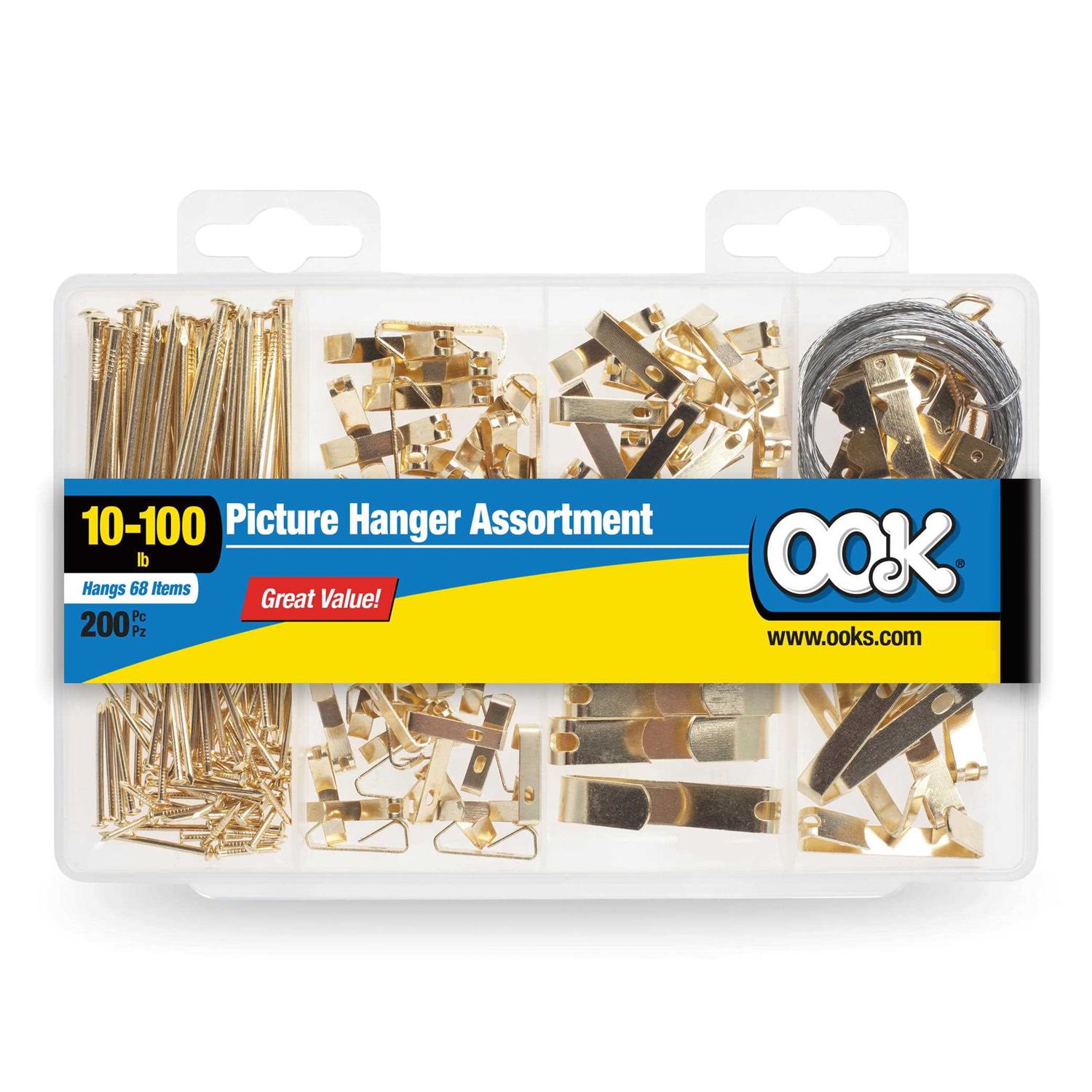 Ook 200 Piece Picture Hanging Kit - Cheap Fitting