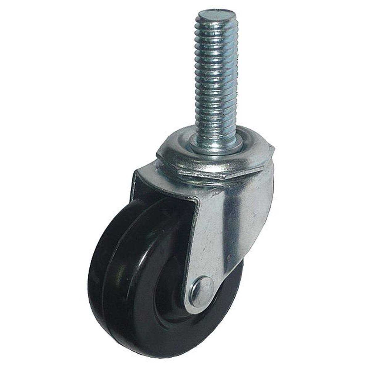 ZORO SELECT NSF-Listed Sanitary Threaded Stem Caster 20tm49 - Cheap Fitting