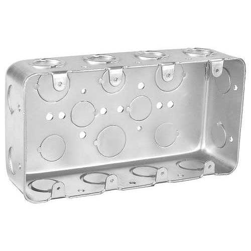 Garvin MGSB-4 2-1/8 Deep 4-Gang Multi Device Switch Box - Cheap Fitting