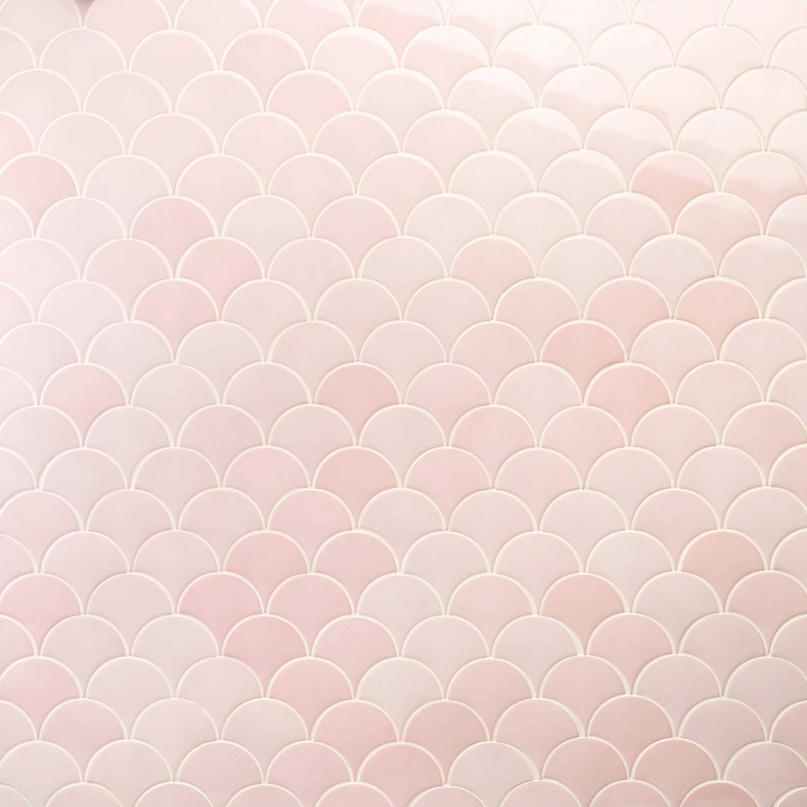 Ivy Hill Tile Beta 2.44 in. x 5 in. Scallop Polished Ceramic Wall Tile - Cheap Fitting