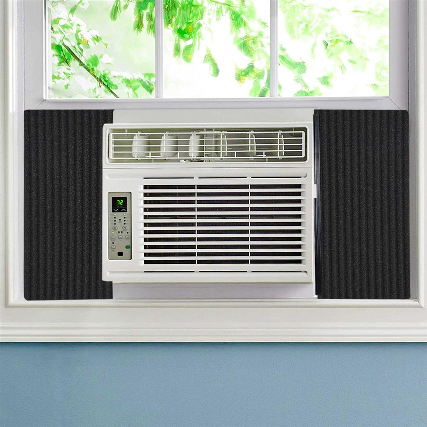 Forestchill Window Air Conditioner Side Insulated Foam Panel Kit Window ac Units Insulation Panels of 17 X 9 X 7/8 inch - Cheap Fitting