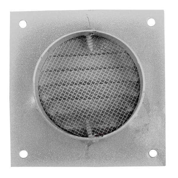 Active Ventilation Aluminum Round Soffit Vent in White - Cheap Fitting