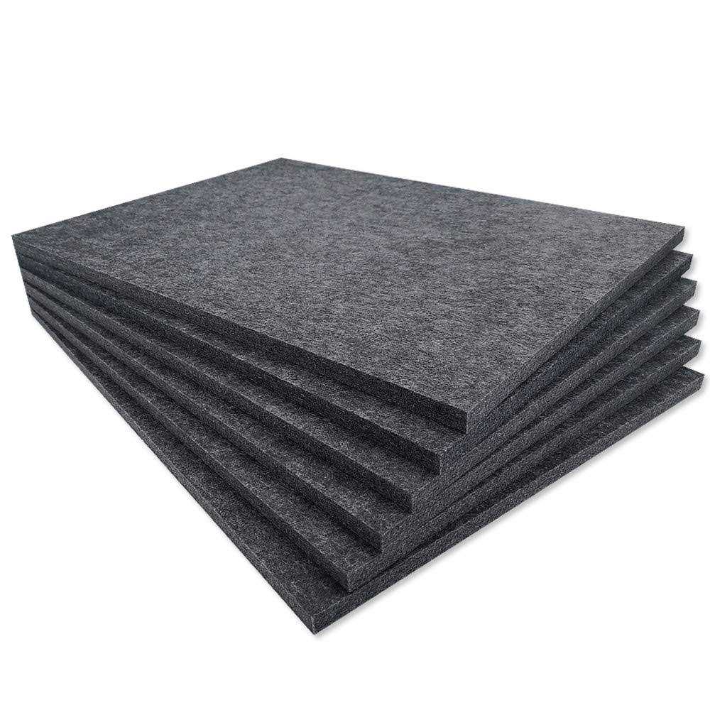 Troystudio Acoustic Panel 16 X 12 X 0.5 Inches 6 Pack Dense Thick - Cheap Fitting