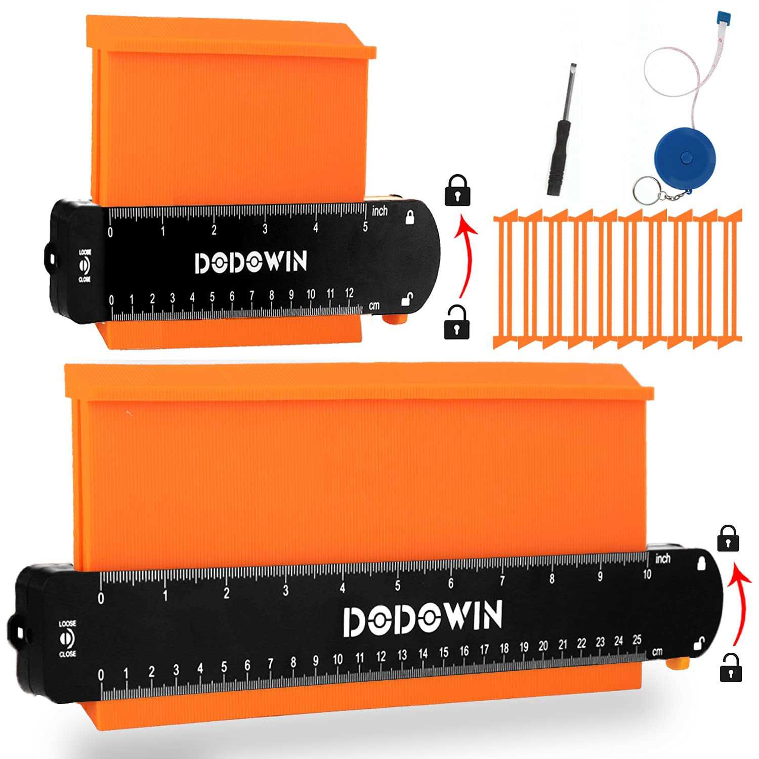 dodowin Contour Gauge Profile Tools Gifts for Men Husband Dad Him - Cheap Fitting
