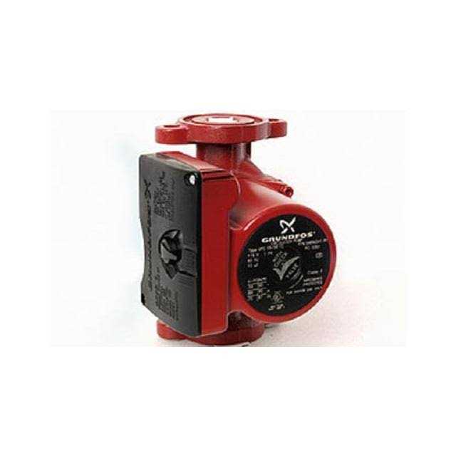3-Speed Grundfos Pump Hot Water Circulator Pump Model UPS15-58FC - Cheap Fitting