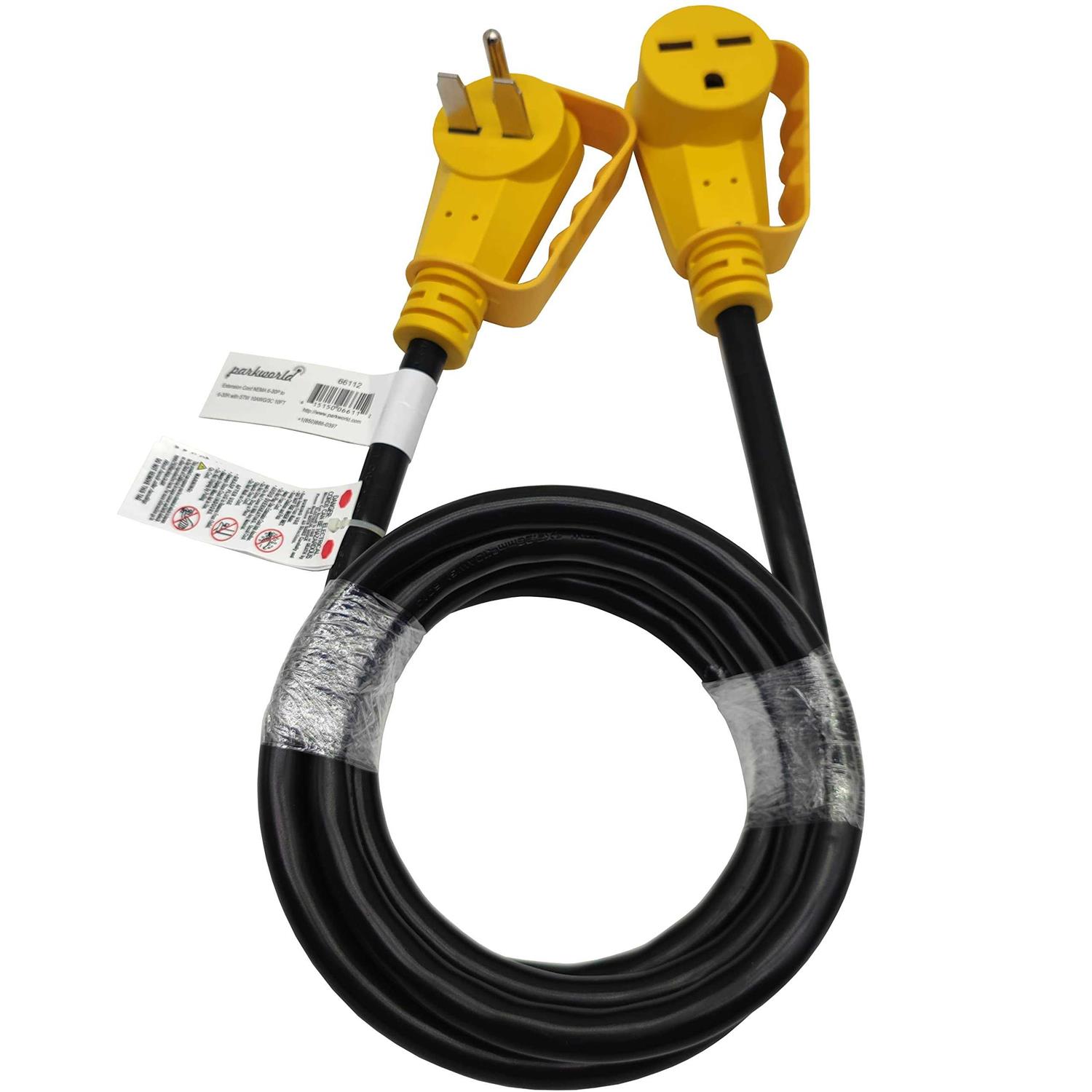 Parkworld NEMA 6-30 Extension Cord for Workshop and EV Charger - Cheap Fitting